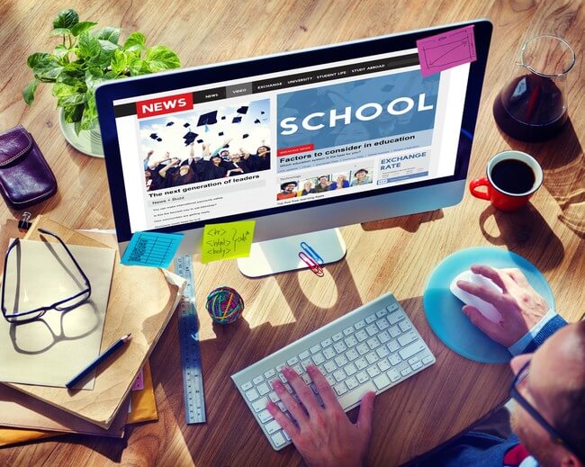 Rank your school's website higher in Google.