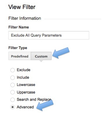 Exclude All Query Parameters in Analytics