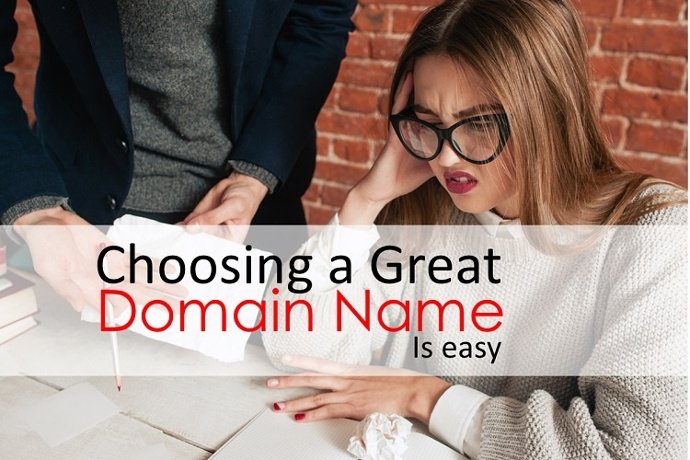 choosing a great domain name is easy